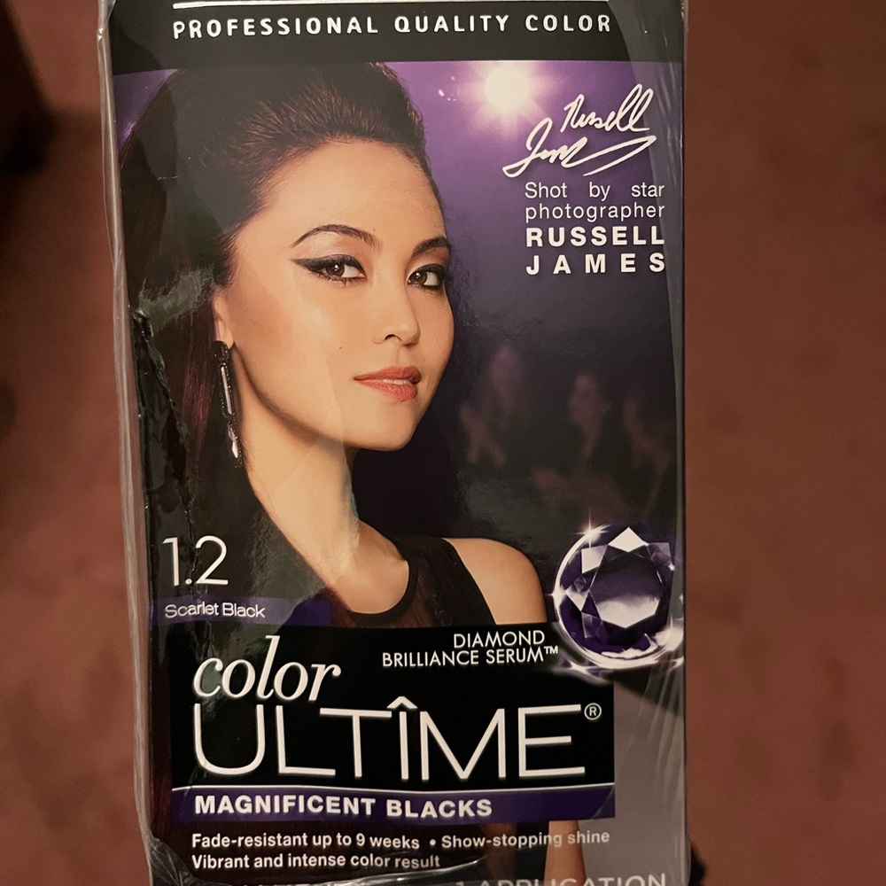Boxes of hair color.